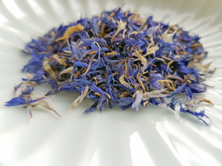 Getrocknete Kornblumen