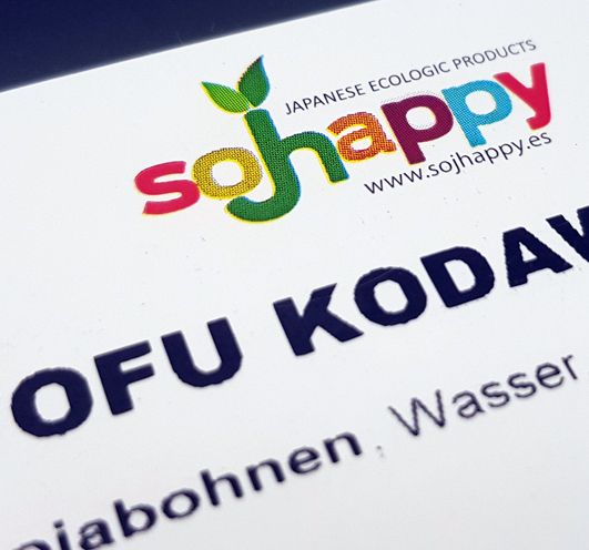 Logo des Tofuherstellers Sojhappy aus Spanien