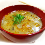 Misosuppe mit Schweinebauch