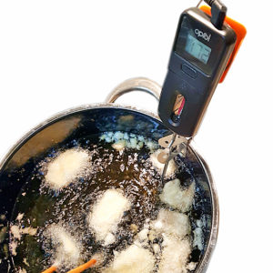 Oprol Thermometer im Einsatz bei Tempura