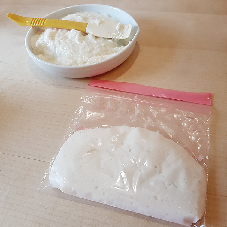Geriebene Yamatoimo einfrieren