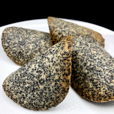 Tuiles with Black Sesame